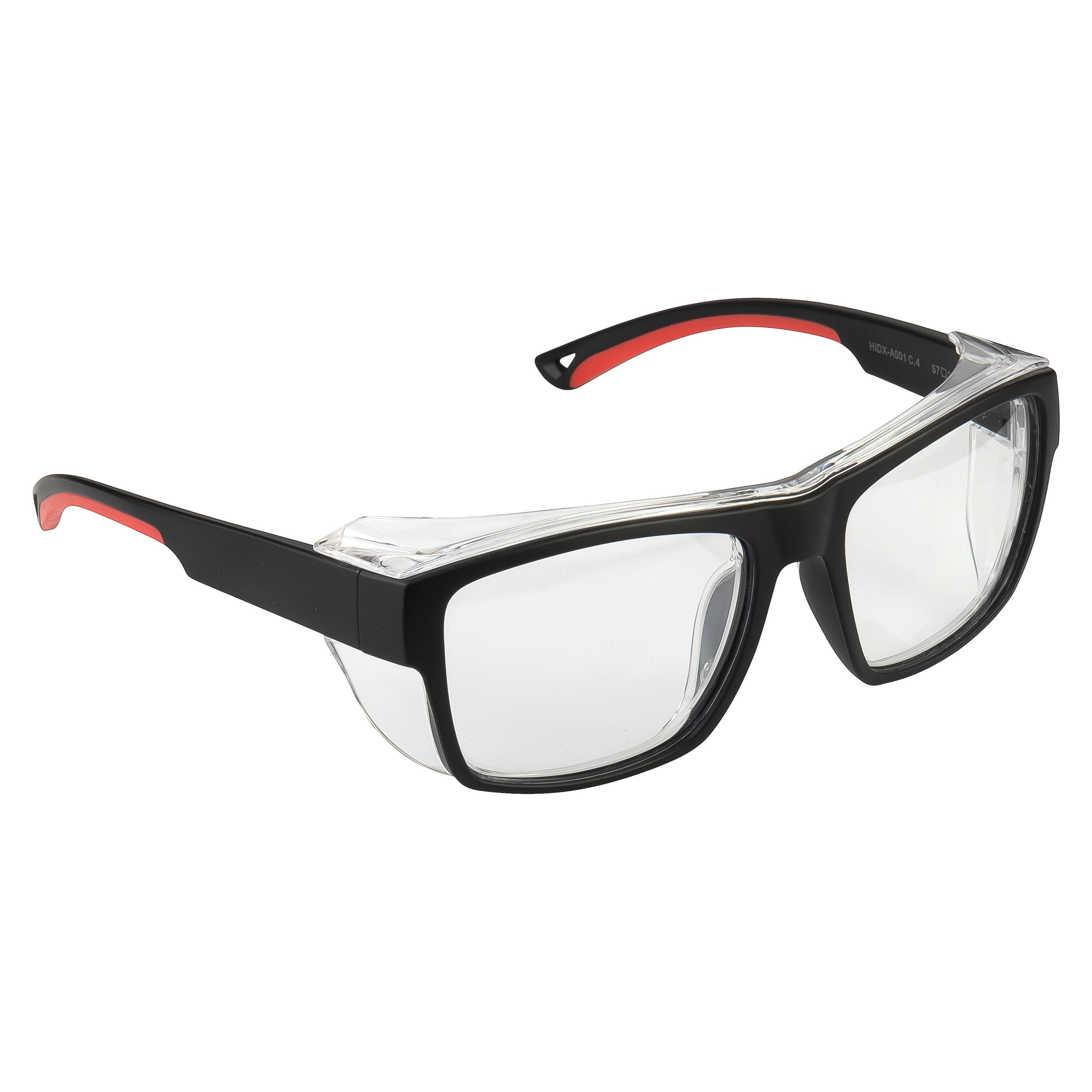 A001 C.4 - Matte Black/Red