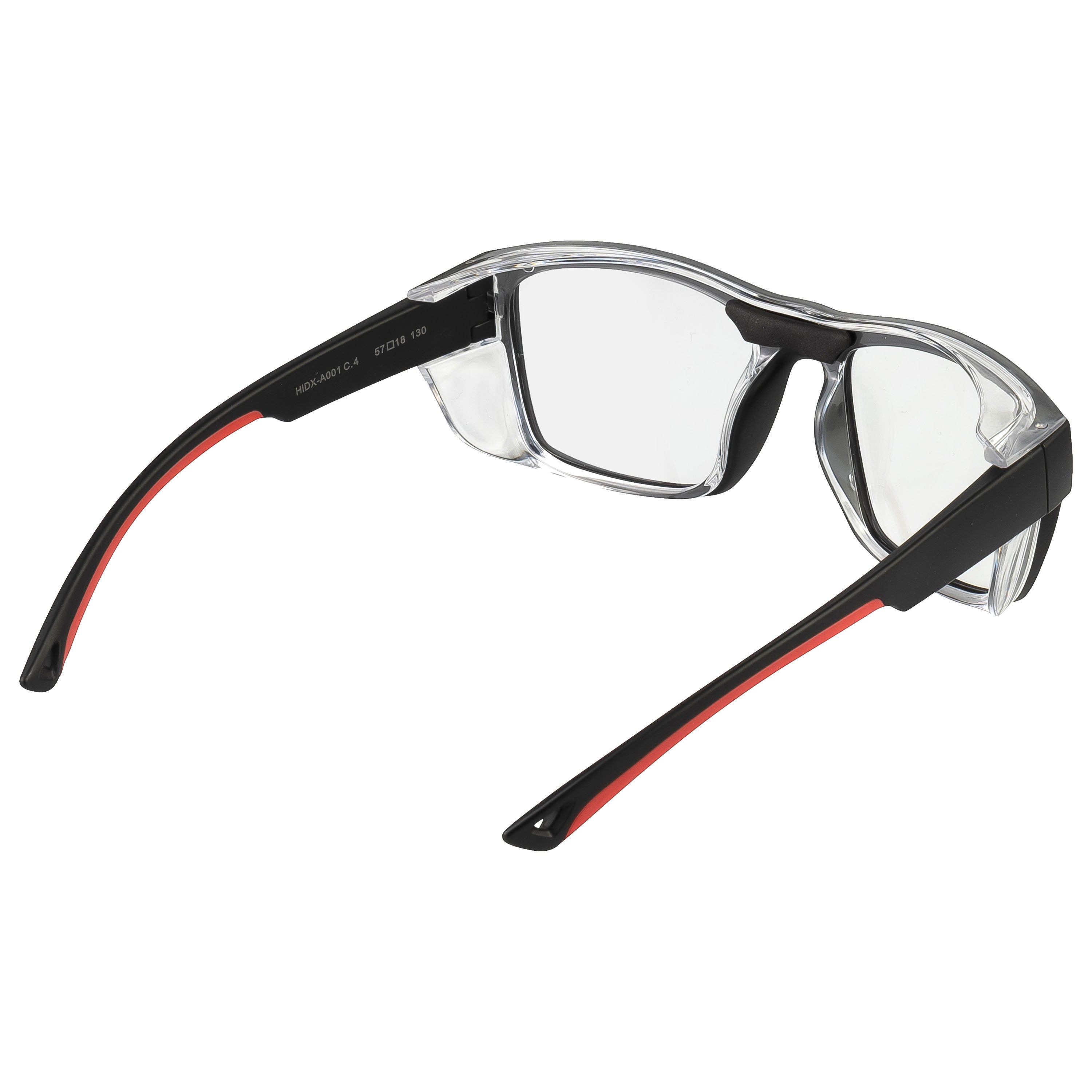 A001 C.4 - Matte Black/Red